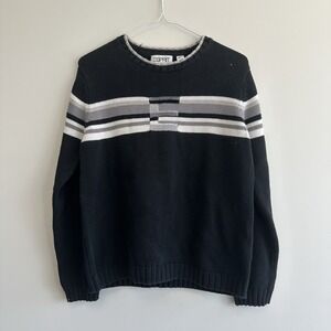 Esprit‎ Pullover Sweatshirt Sweater Men's Medium Grey Soft Knit Casual Preppy